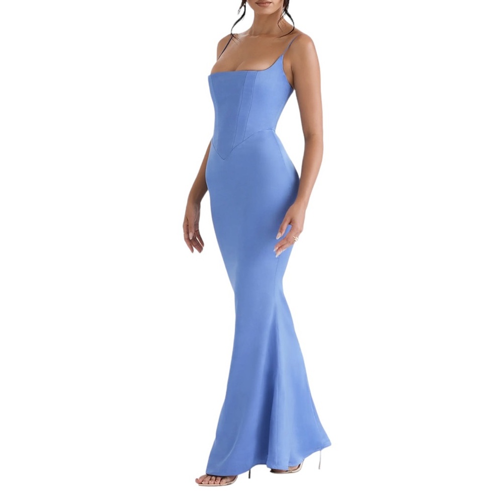 COPY - House of CB Olivette Corset Maxi Dress Size Medium